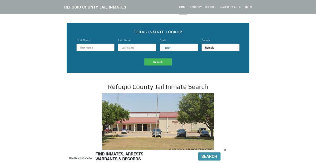 Preview of refugiojailroster.org