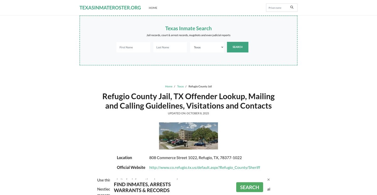 Preview of texasinmateroster.org