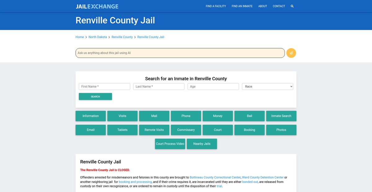 Preview of jailexchange.com
