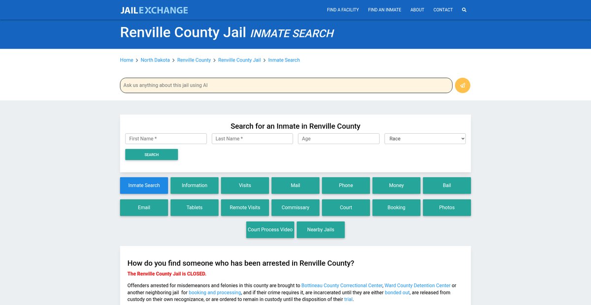 Preview of jailexchange.com