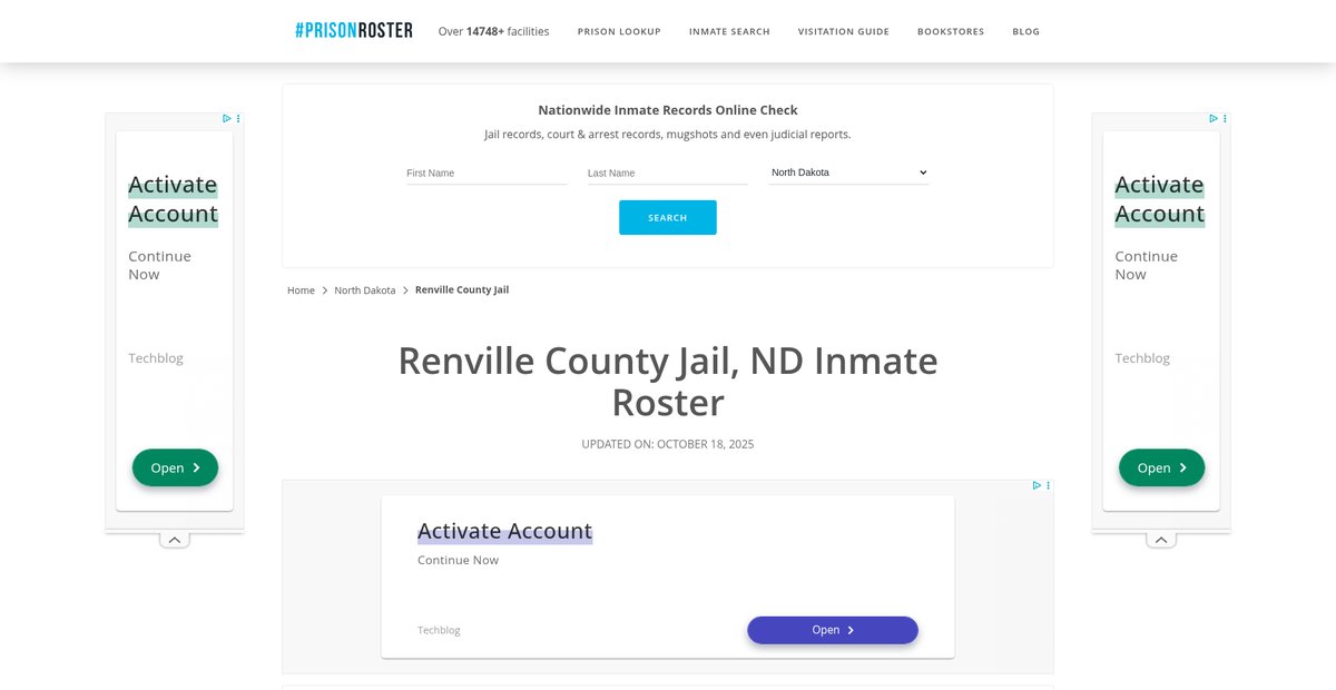 Preview of prisonroster.com