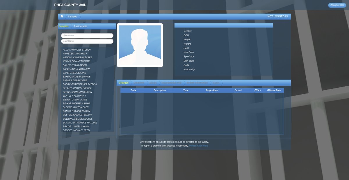 Preview of inmates.bluhorse.com