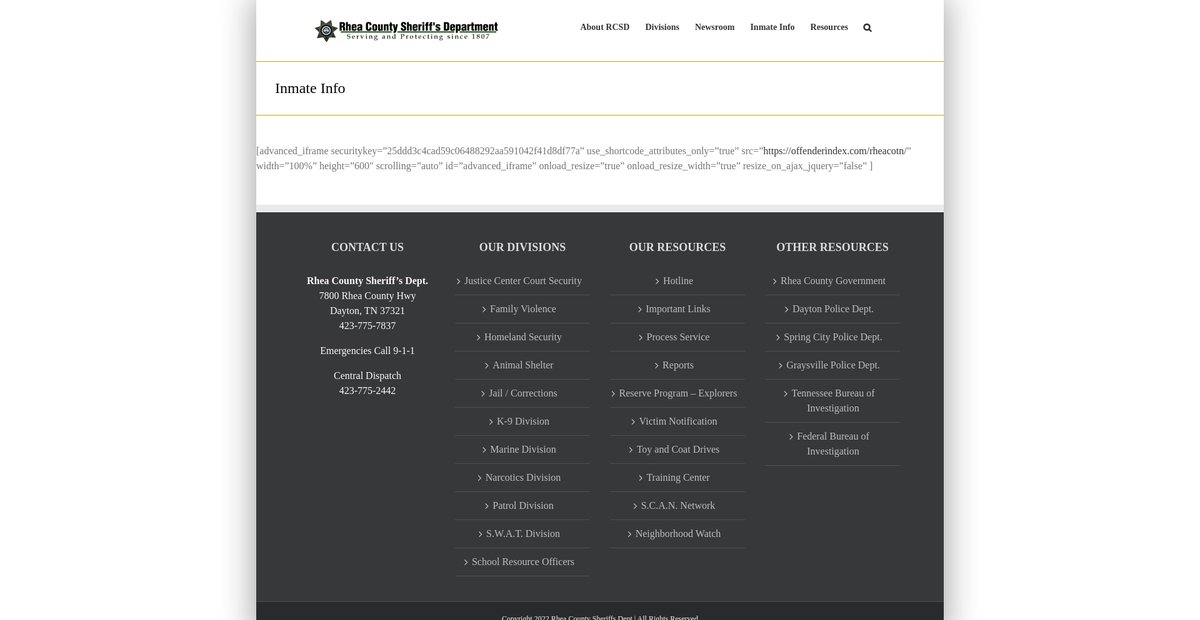 Preview of rheacountytn.gov