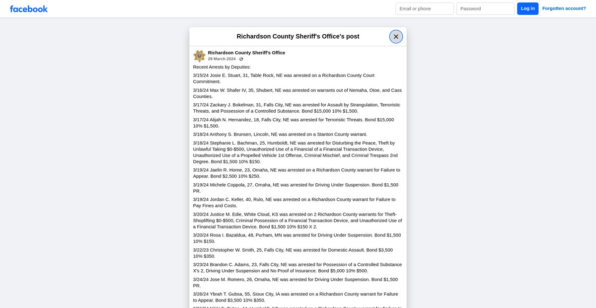 Preview of facebook.com