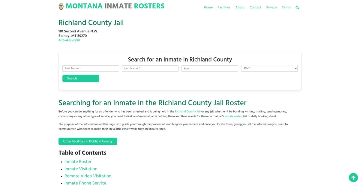 Preview of montanainmaterosters.org