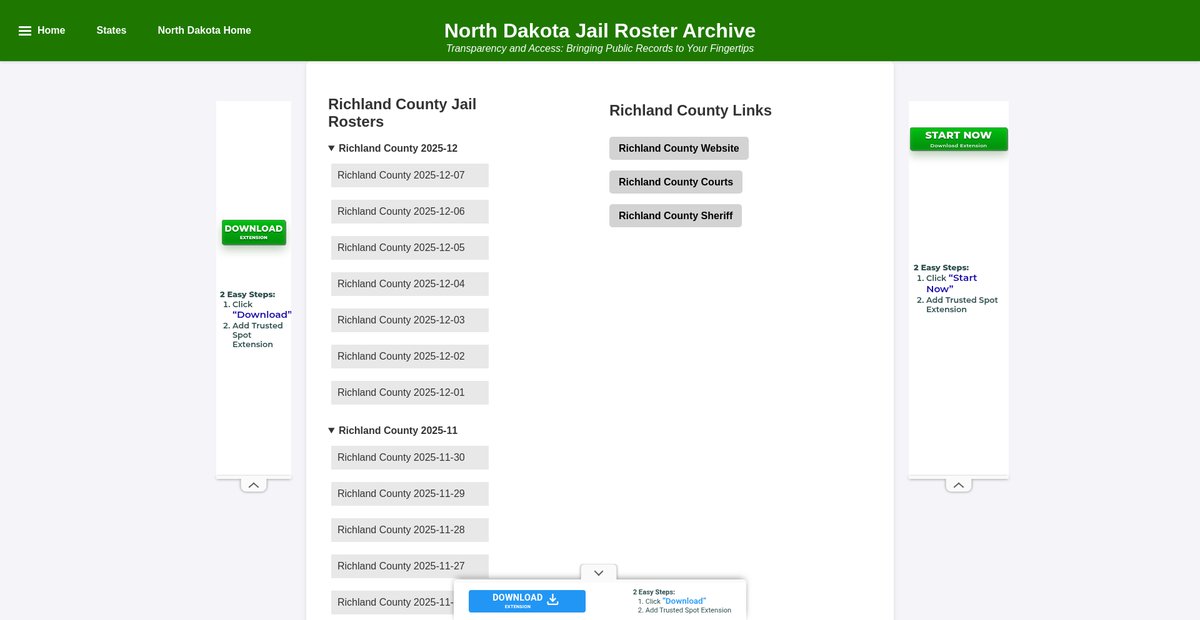 Preview of jailrosters.org
