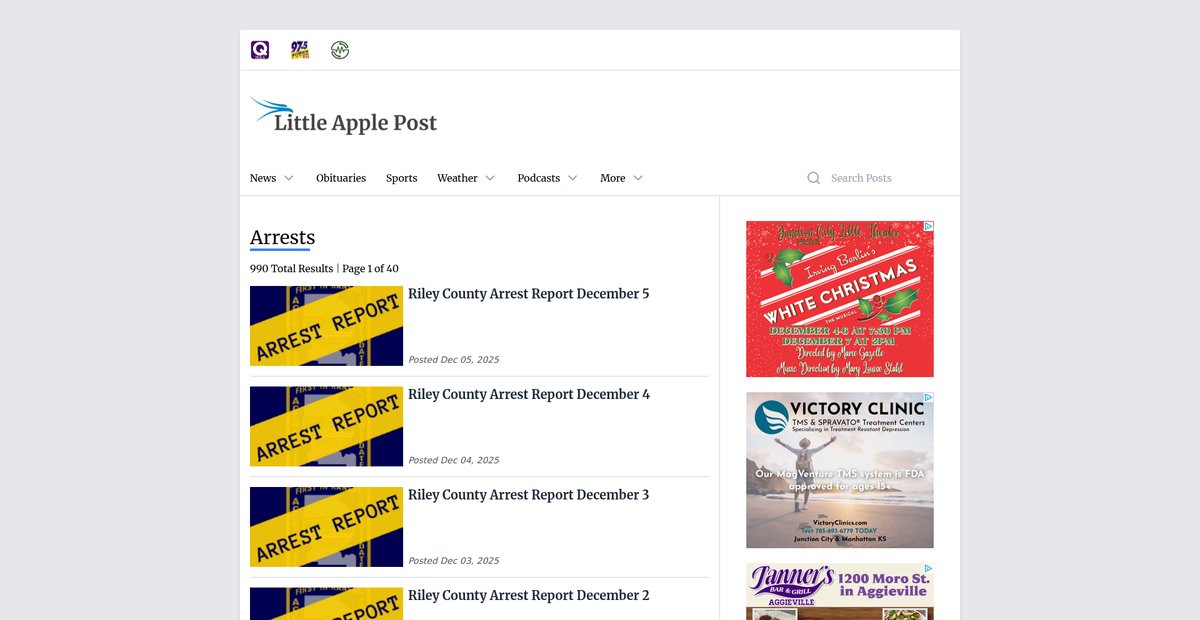 Preview of littleapplepost.com