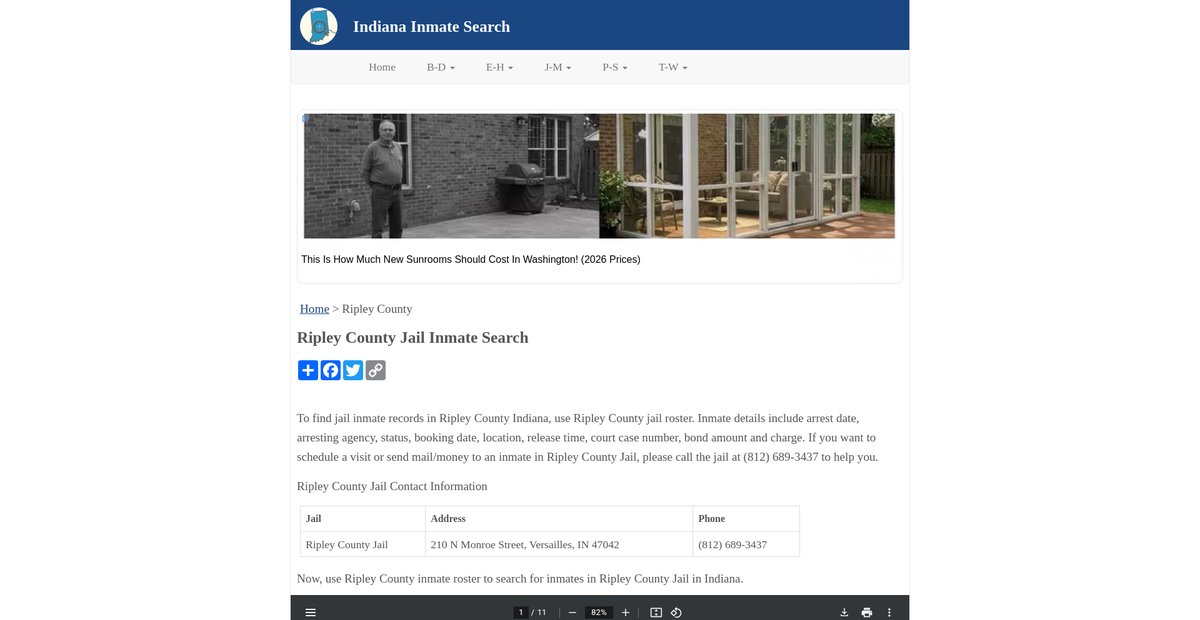 Preview of inmatesearchin.org