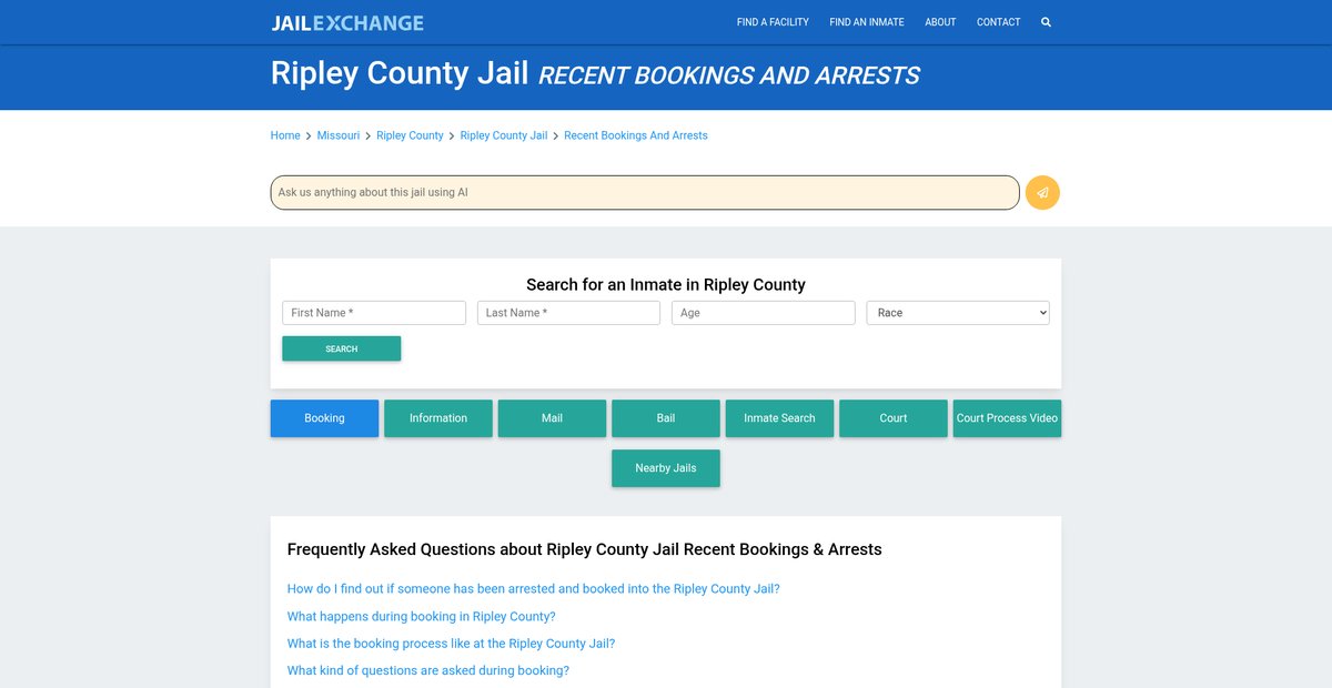 Preview of jailexchange.com