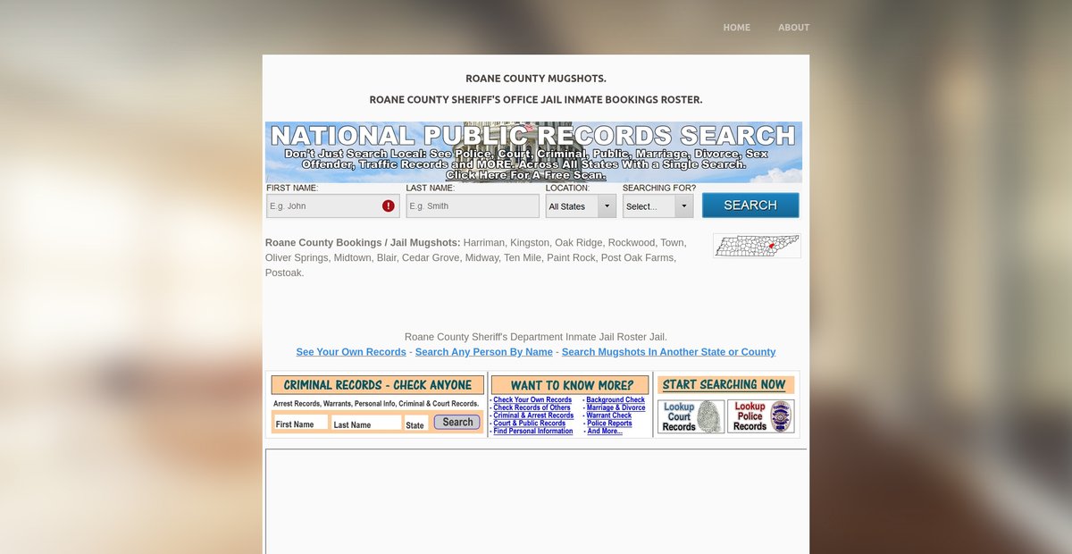 Preview of freepeoplescan.com