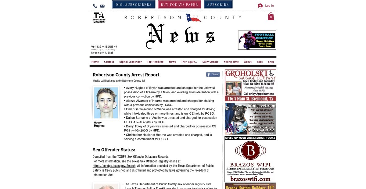 Preview of robconews.com