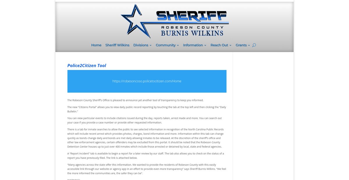 Preview of robesoncountysonc.gov