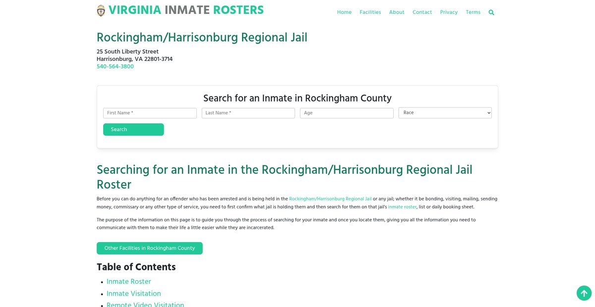 Preview of virginiainmaterosters.org