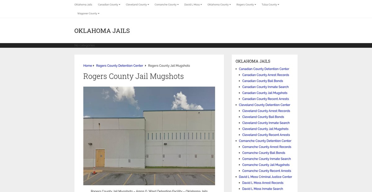 Preview of oklahomajails.com