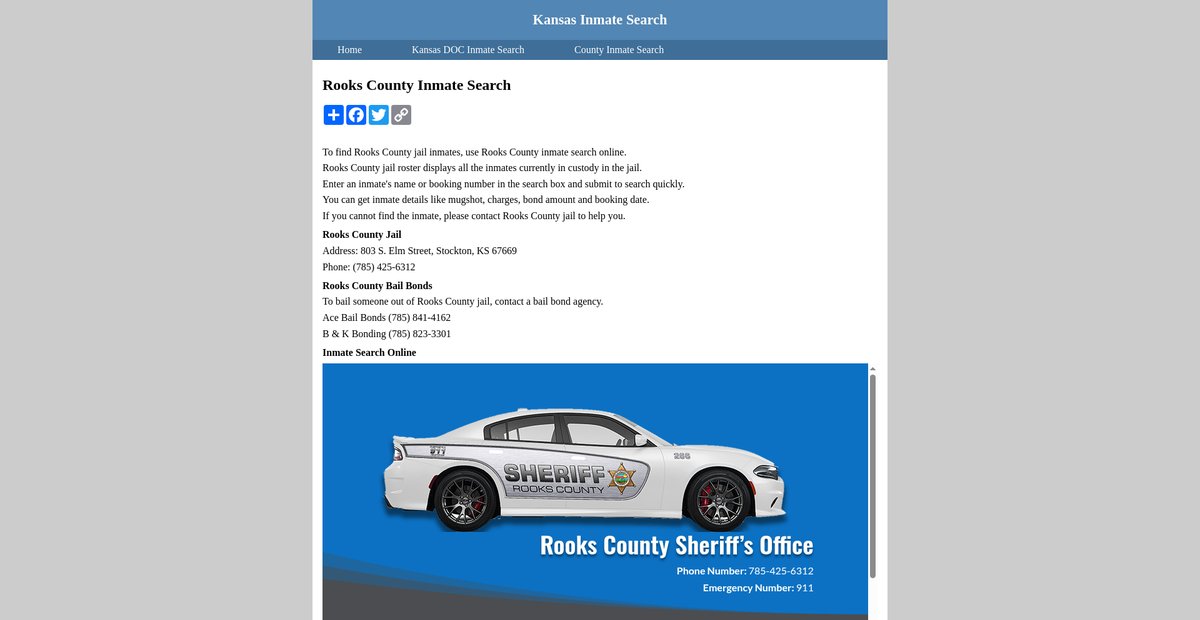 Preview of inmatesearchkansas.org