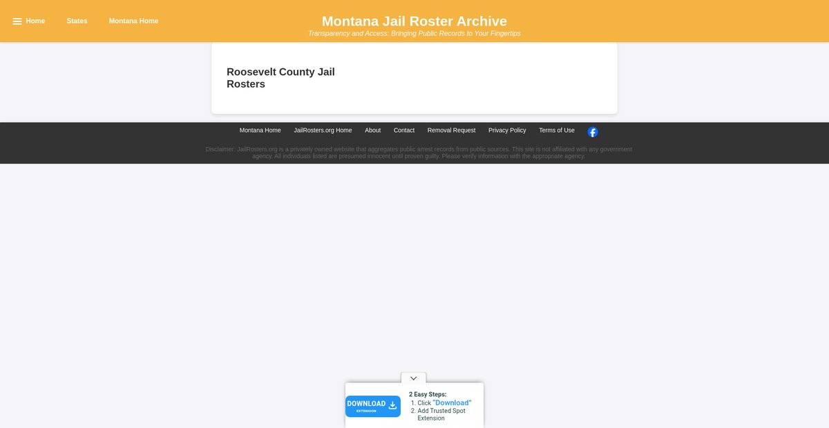 Preview of jailrosters.org