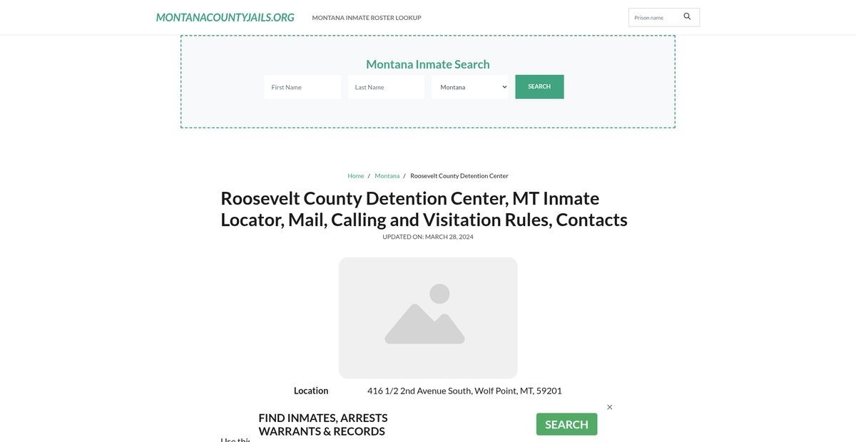 Preview of montanacountyjails.org