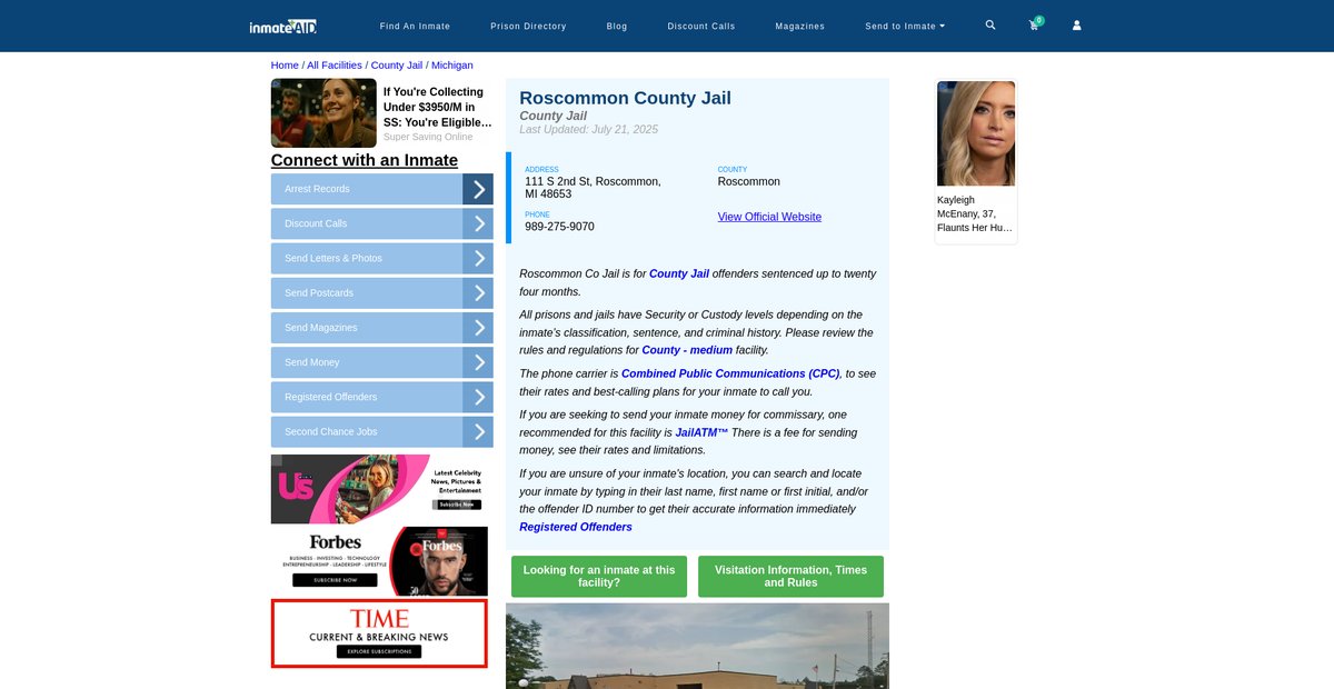 Preview of inmateaid.com