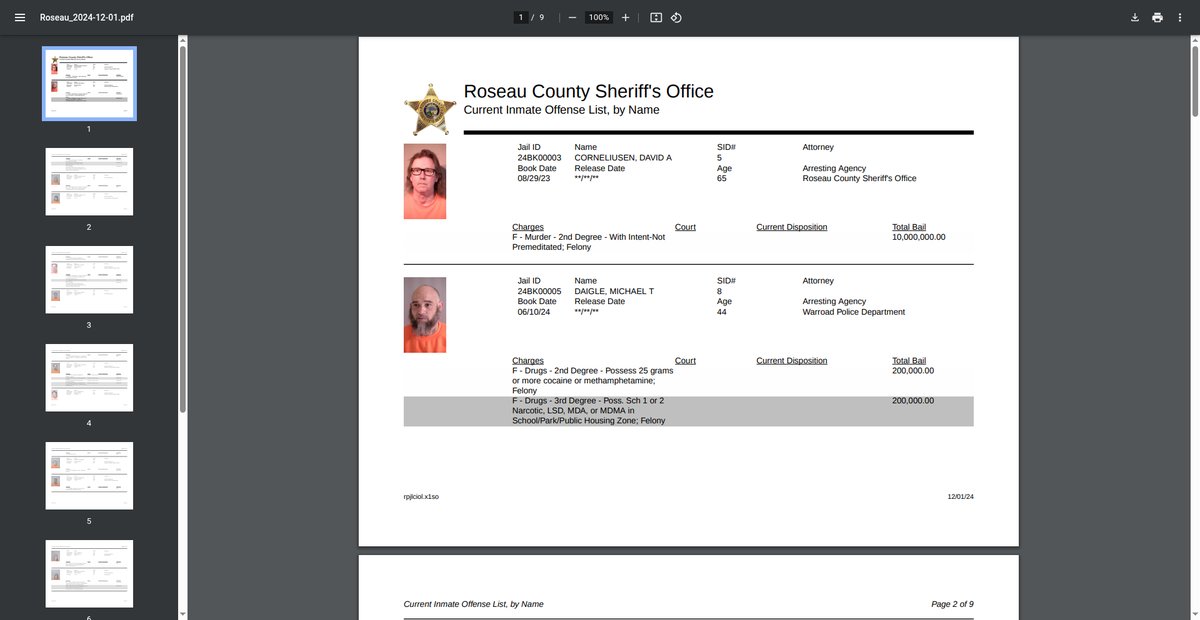 Preview of jailrosters.org
