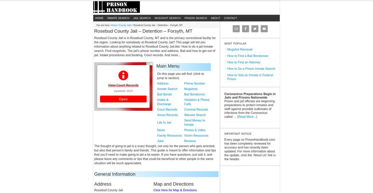 Preview of prisonhandbook.com