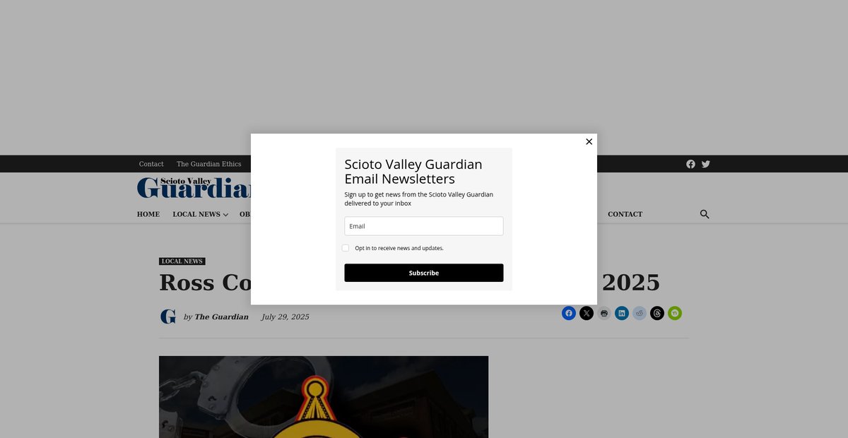 Preview of sciotovalleyguardian.com