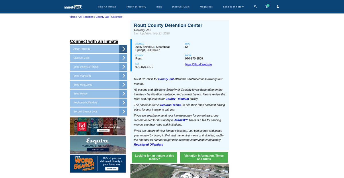 Preview of inmateaid.com