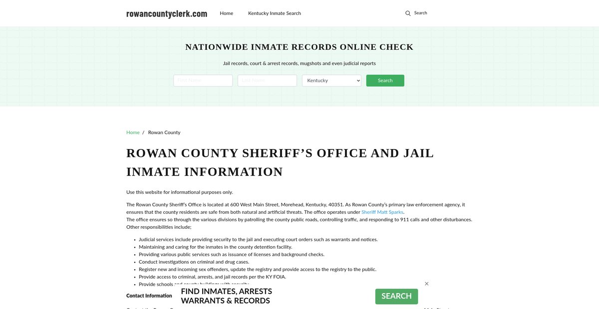 Preview of rowancountyclerk.com
