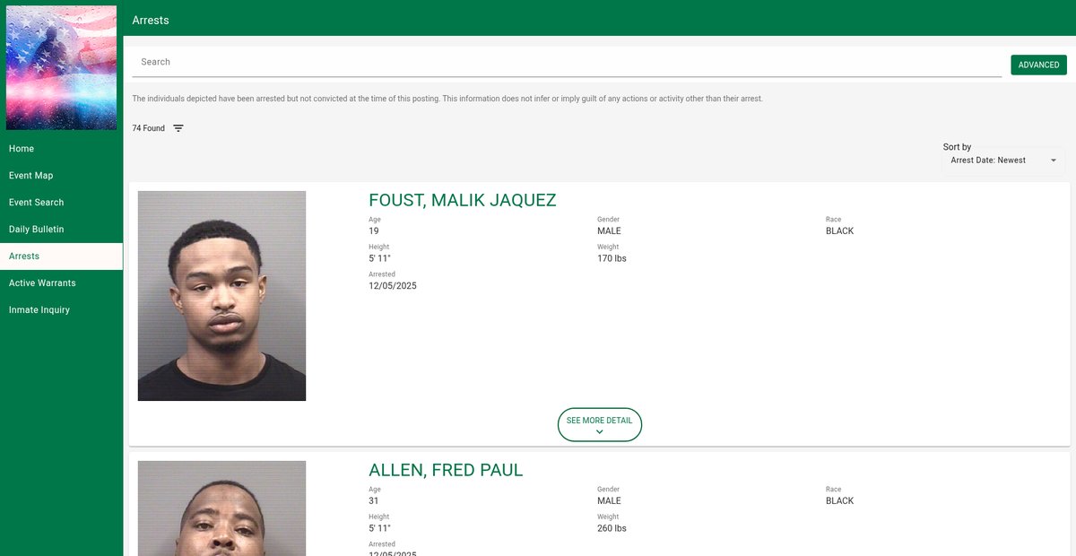 Preview of rowancountync.policetocitizen.com