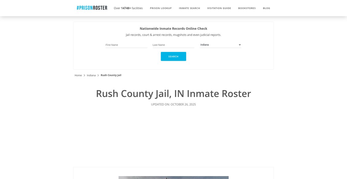 Preview of prisonroster.com