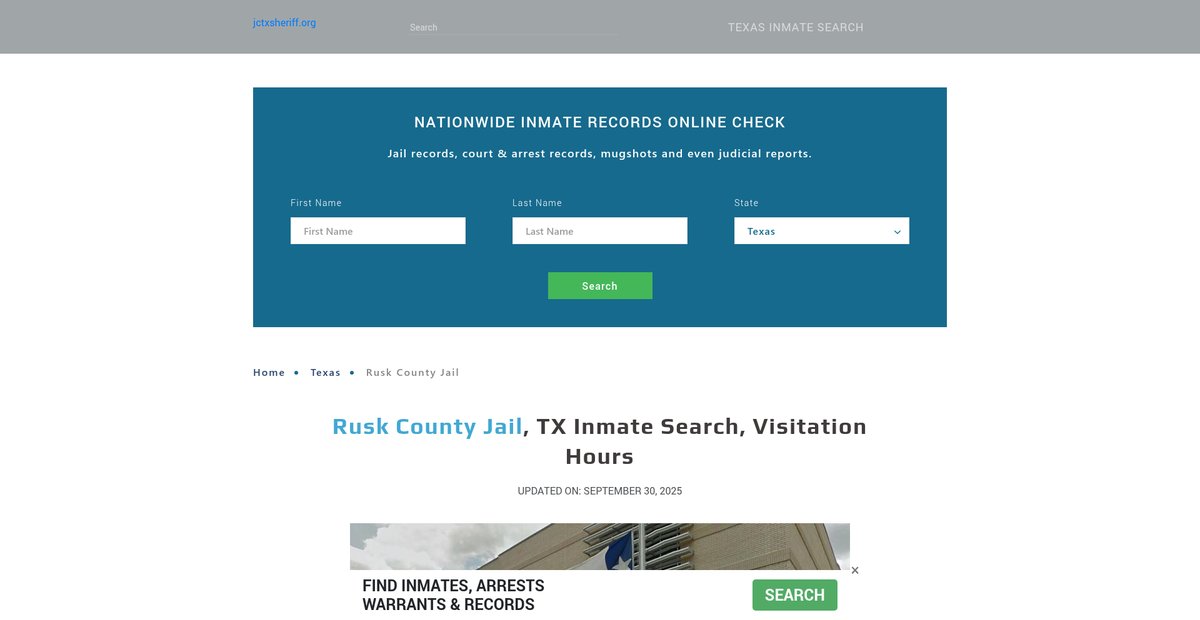 Preview of jctxsheriff.org