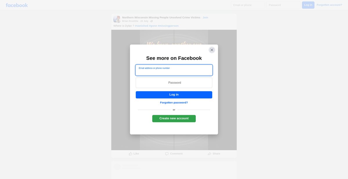 Preview of facebook.com