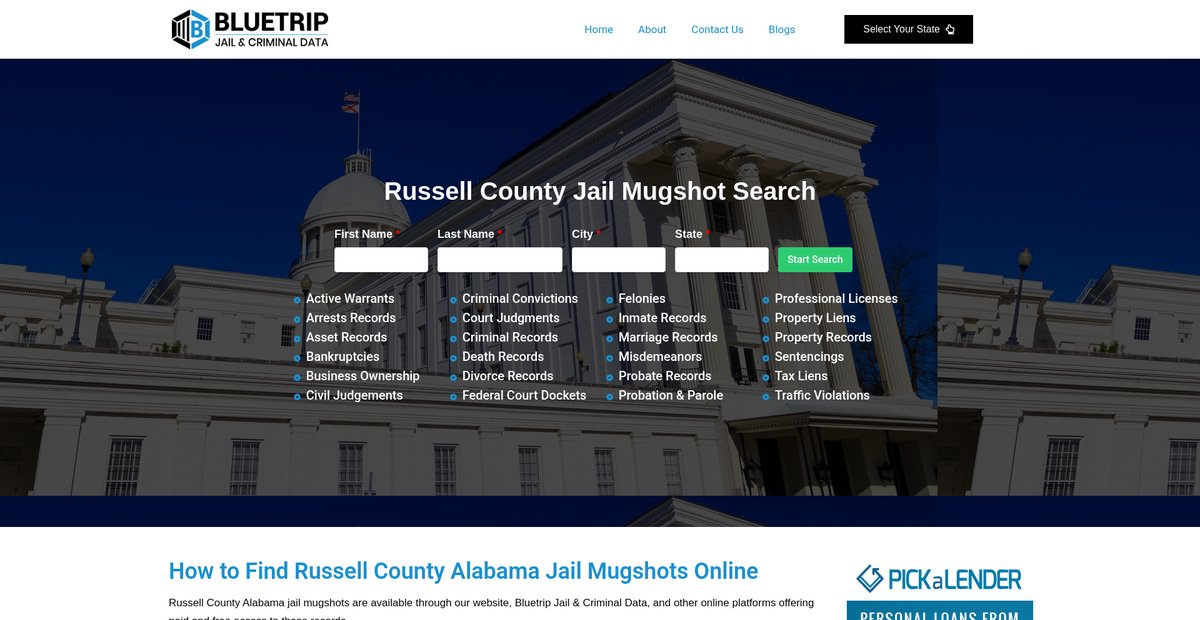 Preview of bluetrip.org
