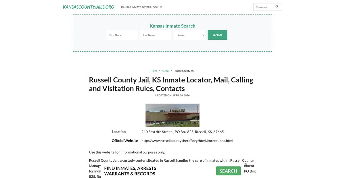 Preview of kansascountyjails.org