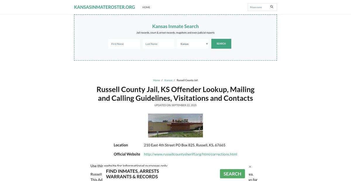 Preview of kansasinmateroster.org