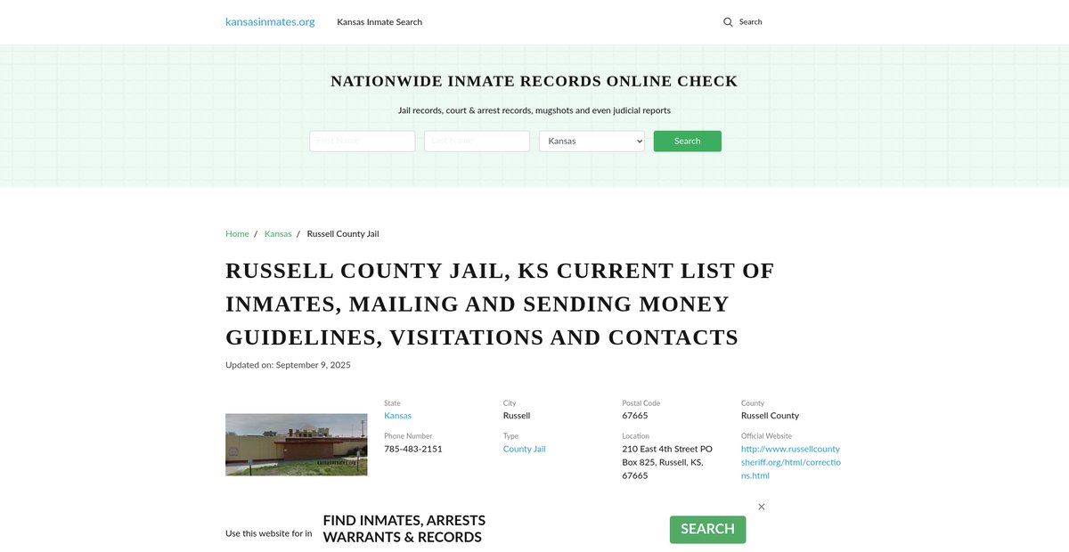 Preview of kansasinmates.org