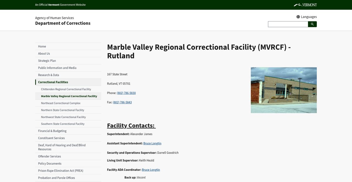 Preview of doc.vermont.gov