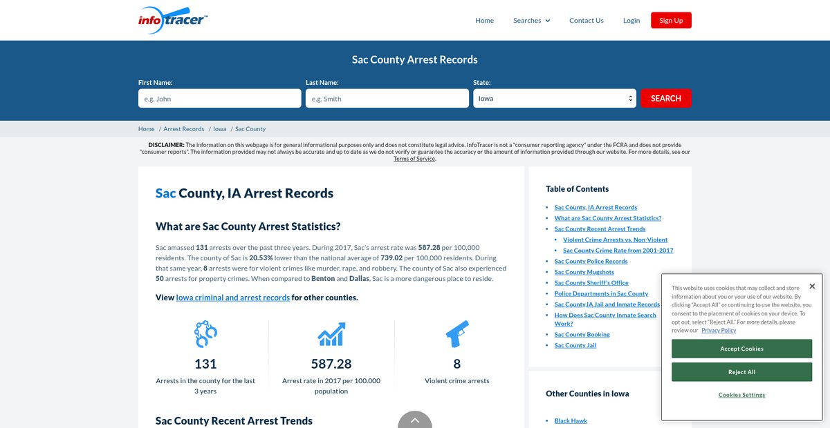 Preview of infotracer.com