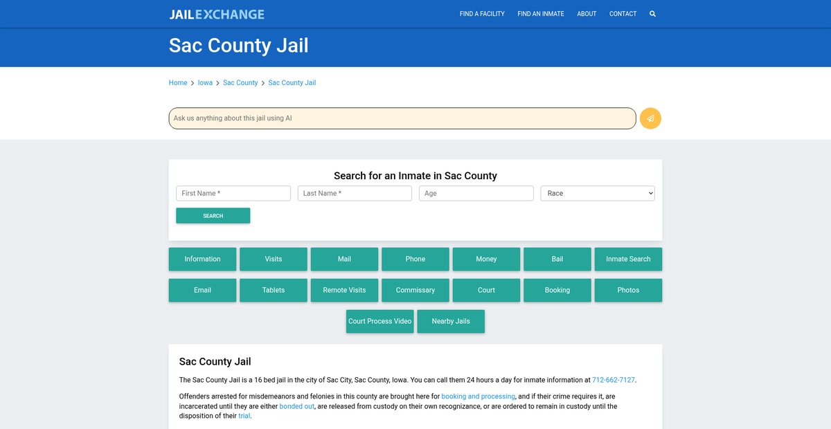 Preview of jailexchange.com