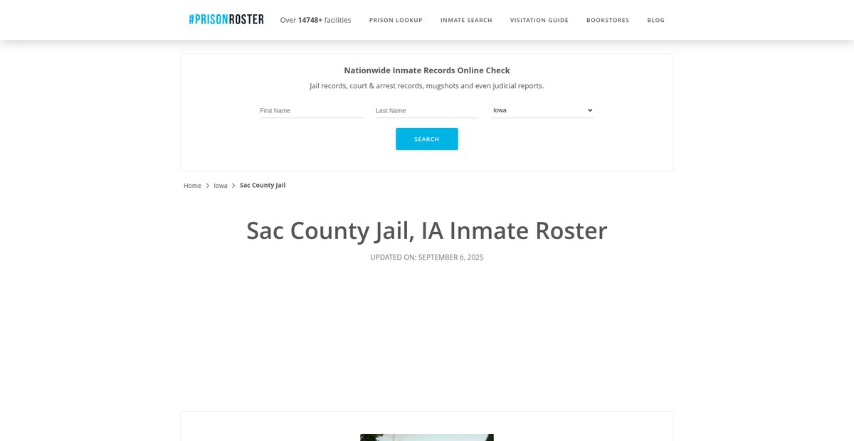 Preview of prisonroster.com