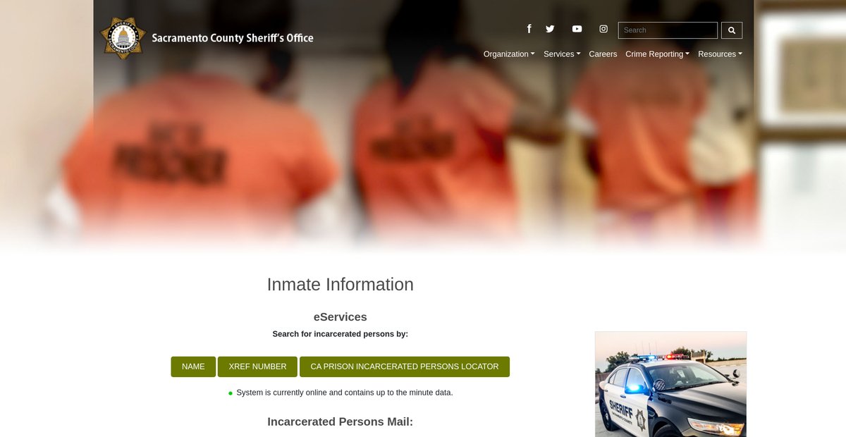 Preview of sacsheriff.com