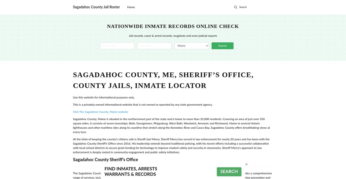 Preview of sagcounty.com