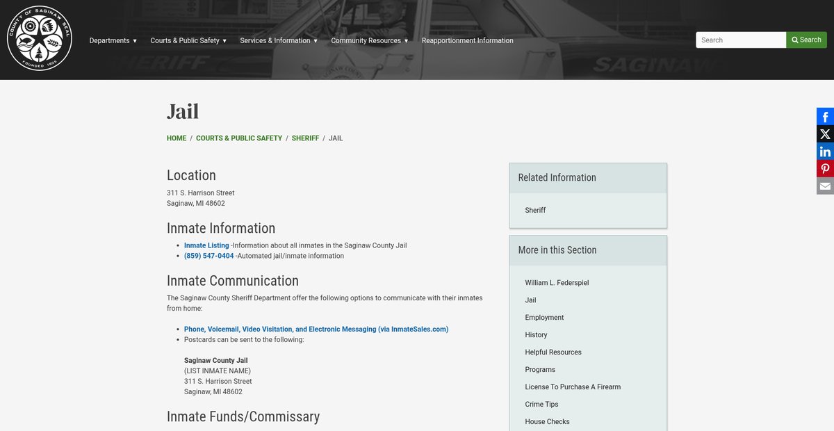Preview of saginawcounty.com