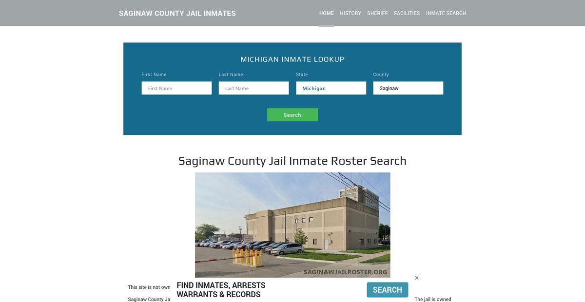 Preview of saginawjailroster.org