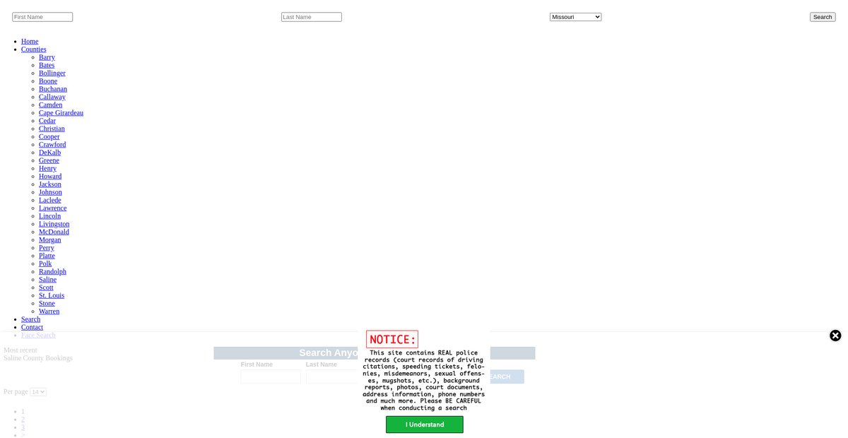 Preview of missouri.arrests.org