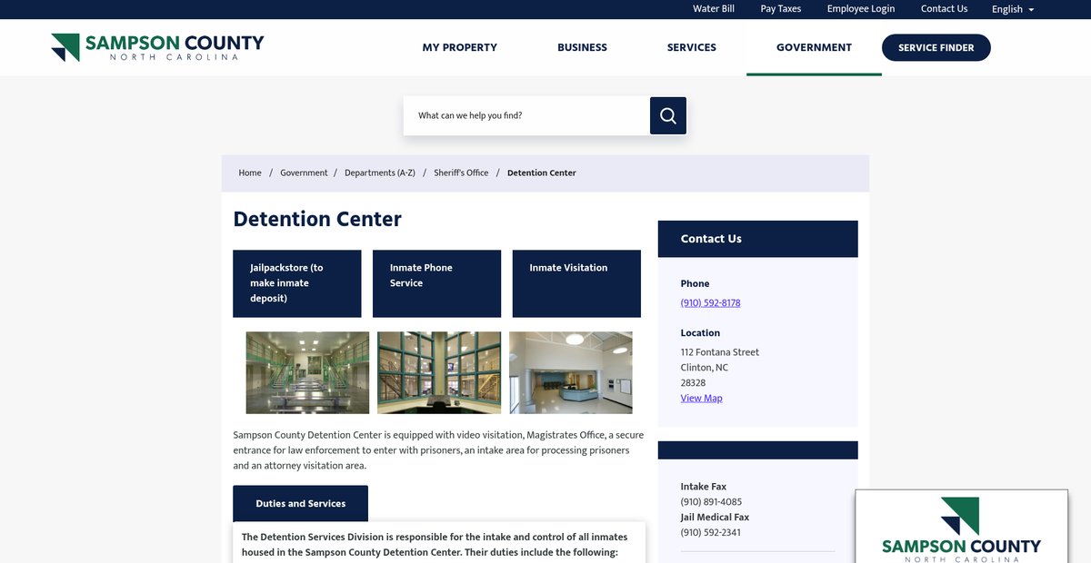 Preview of sampsoncountync.gov