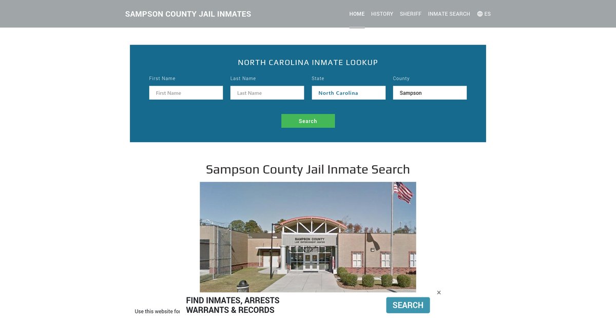 Preview of sampsonjailroster.org