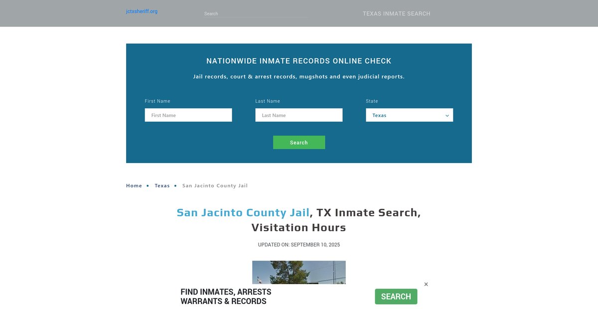 Preview of jctxsheriff.org