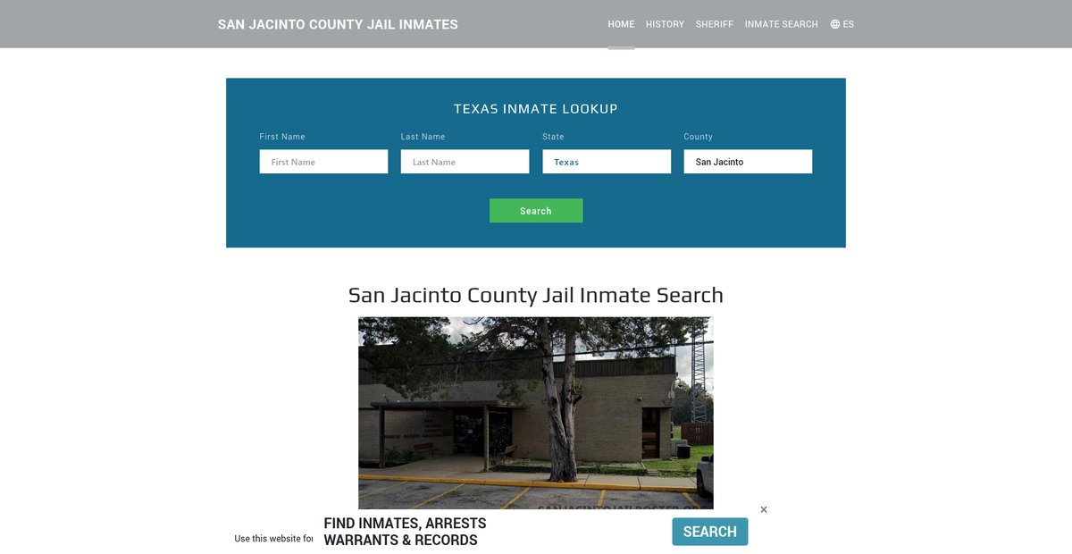 Preview of sanjacintojailroster.org