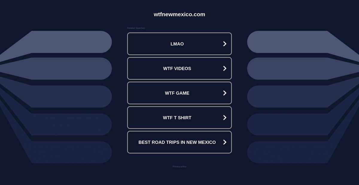 Preview of wtfnewmexico.com