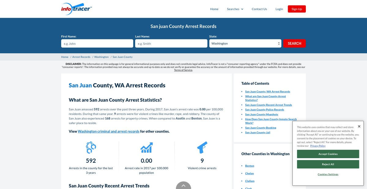Preview of infotracer.com